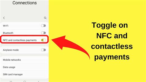 add nfc card to android phone|enable nfc on Android phone.